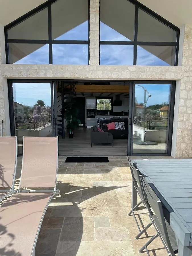 Sublime Haut De Villa Apercu Mer /Hippodrome / Cagnes-sur-Mer