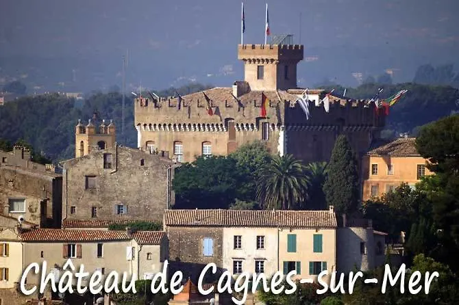Sublime Haut De Villa Apercu Mer /Hippodrome / Cagnes-sur-Mer 0*,  France